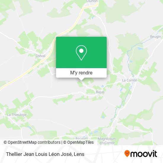 Thellier Jean Louis Léon José plan