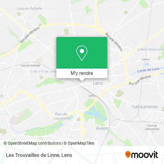 Les Trouvailles de Linne plan