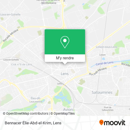 Bennacer Élie-Abd-el-Krim plan