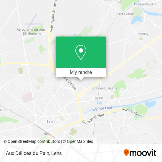 Aux Délices du Pain plan