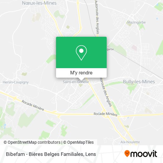 Bibefam - Bières Belges Familiales plan