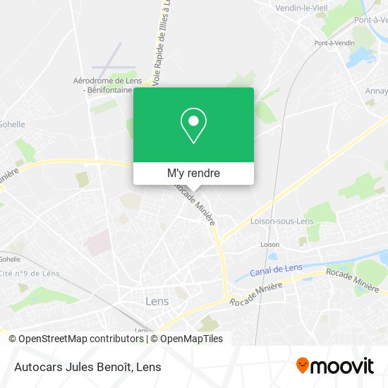 Autocars Jules Benoît plan