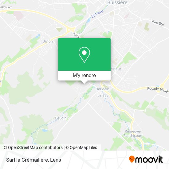 Sarl la Crémaillère plan