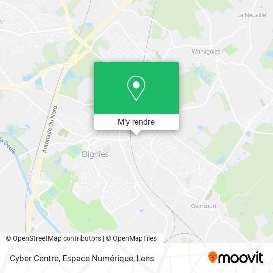 Cyber Centre, Espace Numérique plan
