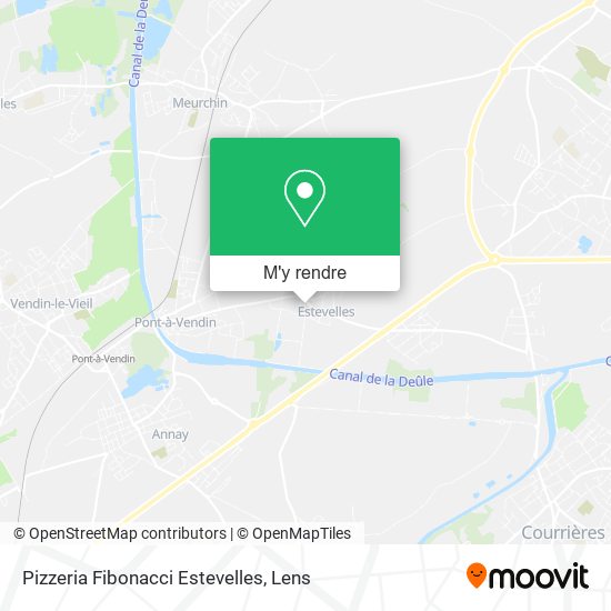 Pizzeria Fibonacci Estevelles plan