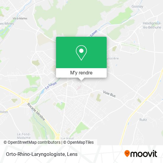 Orto-Rhino-Laryngologiste plan
