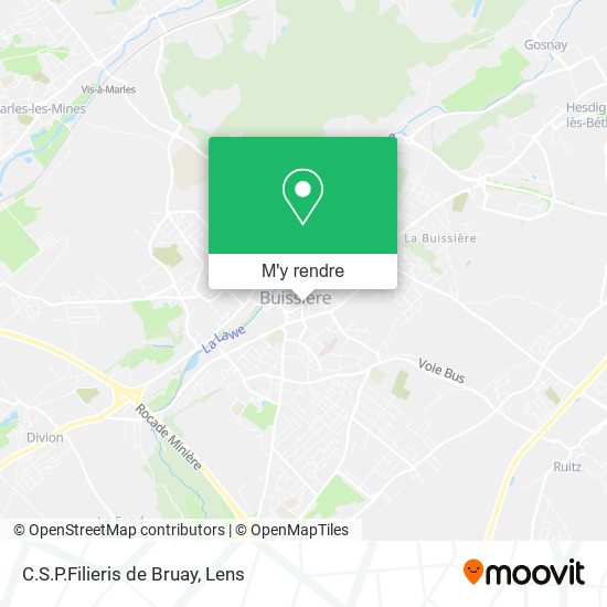 C.S.P.Filieris de Bruay plan