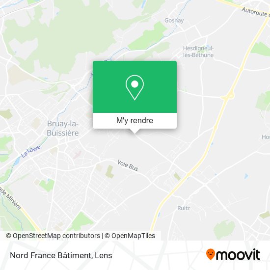 Nord France Bâtiment plan