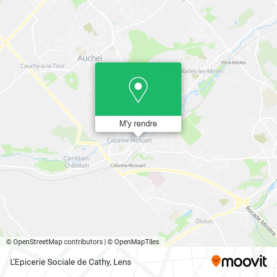 L'Epicerie Sociale de Cathy plan