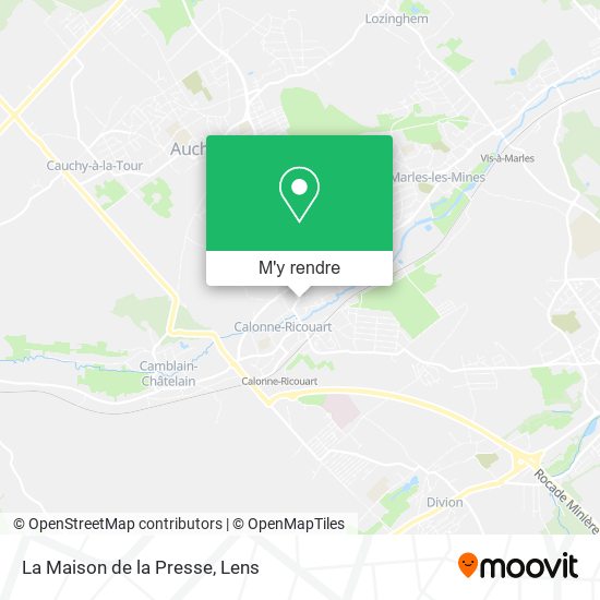 La Maison de la Presse plan