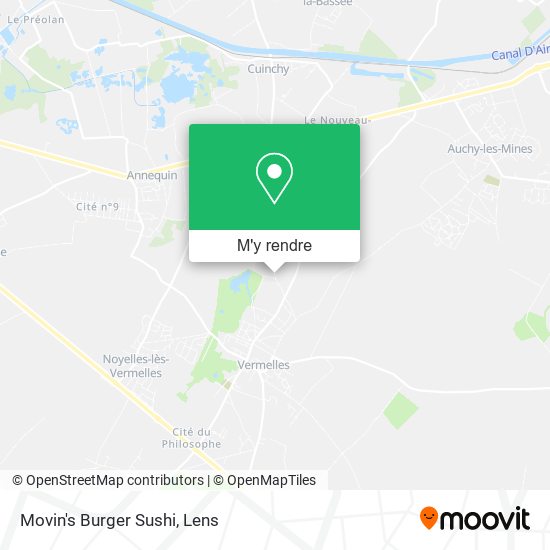 Movin's Burger Sushi plan