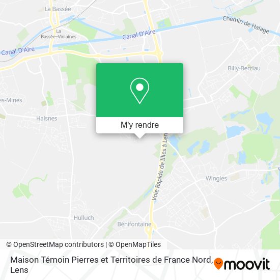 Maison Témoin Pierres et Territoires de France Nord plan