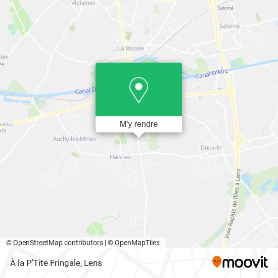 À la P'Tite Fringale plan