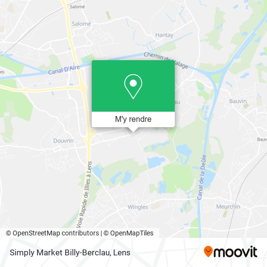 Simply Market Billy-Berclau plan
