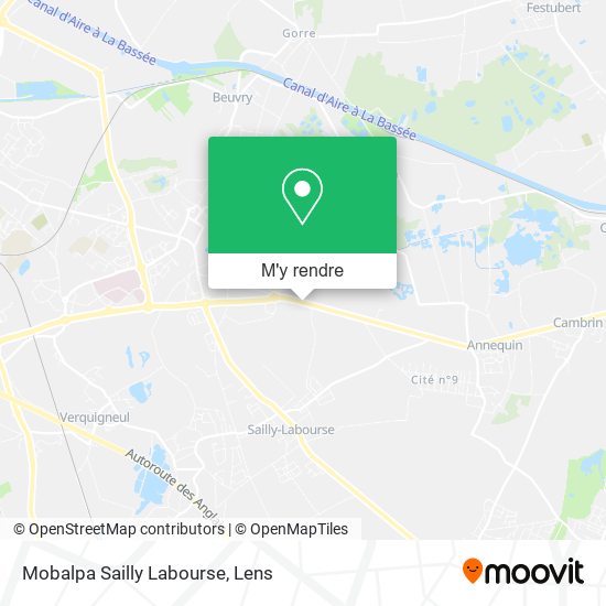 Mobalpa Sailly Labourse plan