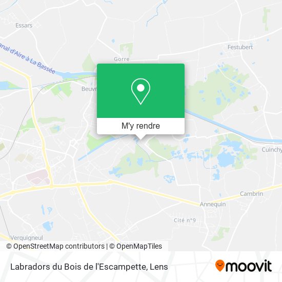 Labradors du Bois de l'Escampette plan