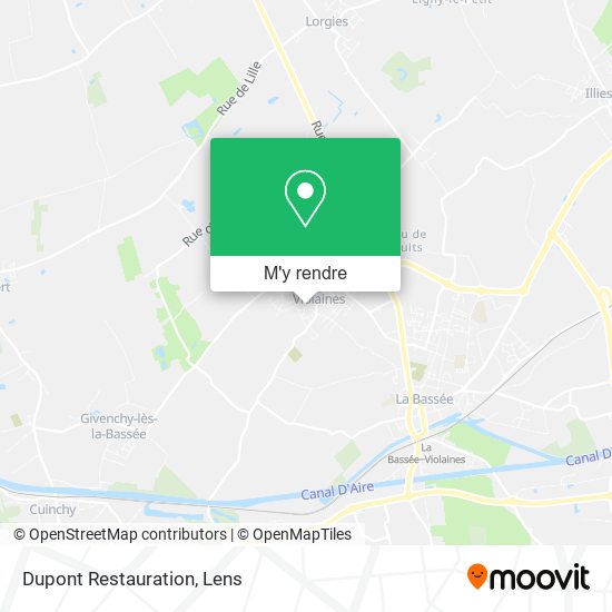 Dupont Restauration plan