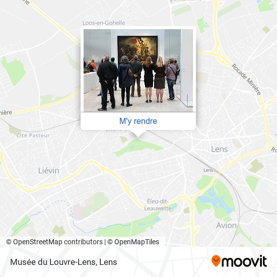 Musée du Louvre-Lens plan