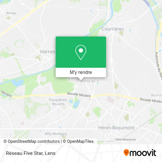 Réseau Five Star plan