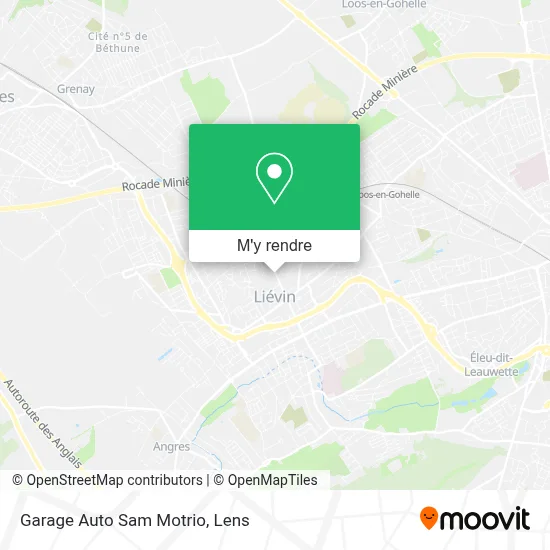 Garage Auto Sam Motrio plan
