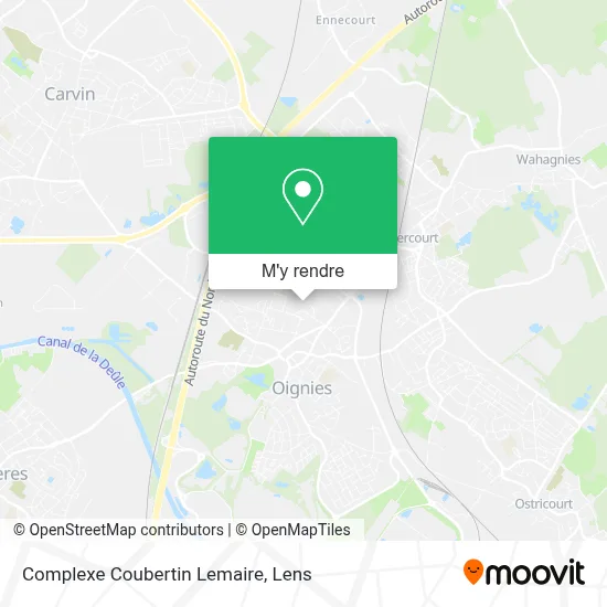 Complexe Coubertin Lemaire plan
