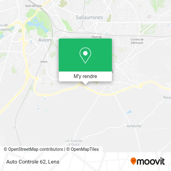 Auto Controle 62 plan
