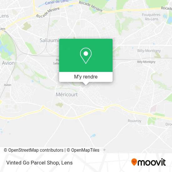 Vinted Go Parcel Shop plan