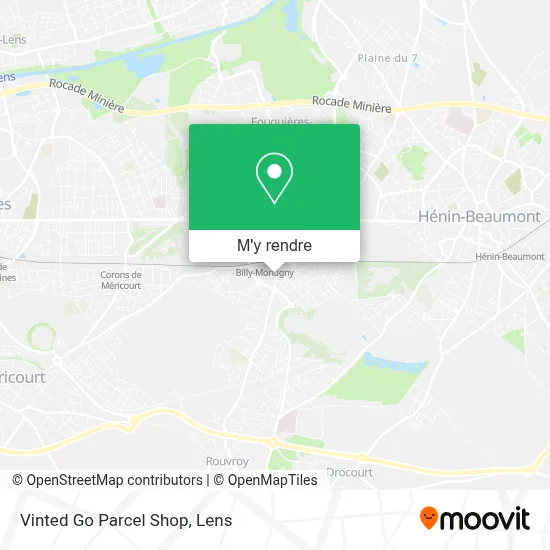 Vinted Go Parcel Shop plan