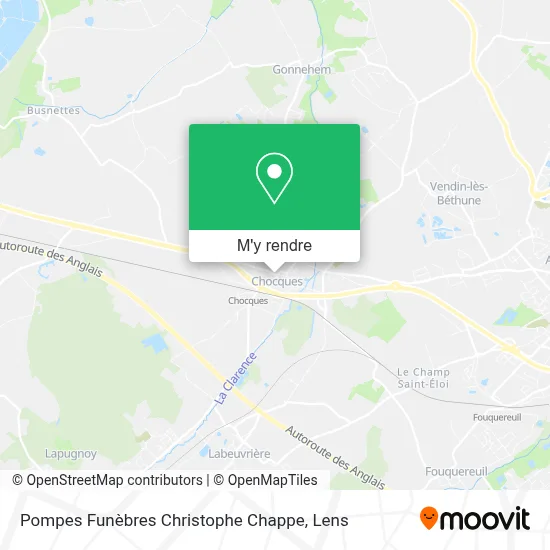 Pompes Funèbres Christophe Chappe plan