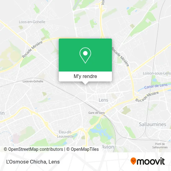 L'Osmose Chicha plan