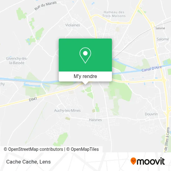 Cache Cache plan
