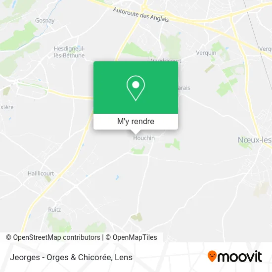 Jeorges - Orges & Chicorée plan