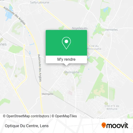 Optique Du Centre plan