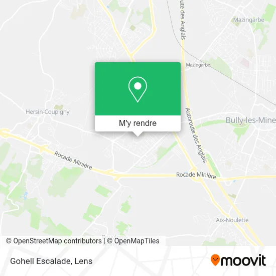 Gohell Escalade plan
