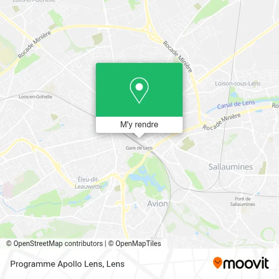 Programme Apollo Lens plan