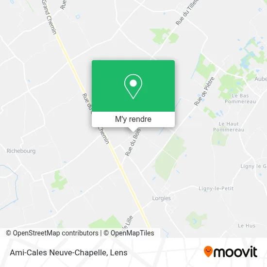 Ami-Cales Neuve-Chapelle plan