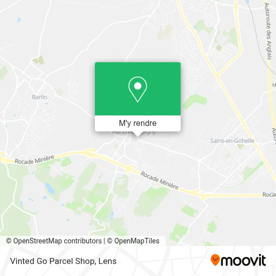 Vinted Go Parcel Shop plan