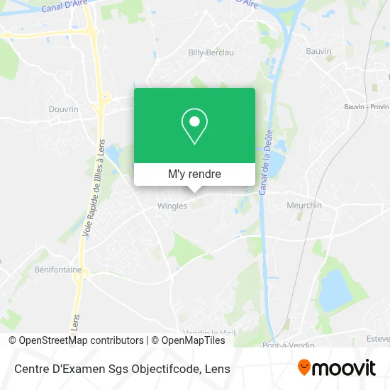 Centre D'Examen Sgs Objectifcode plan
