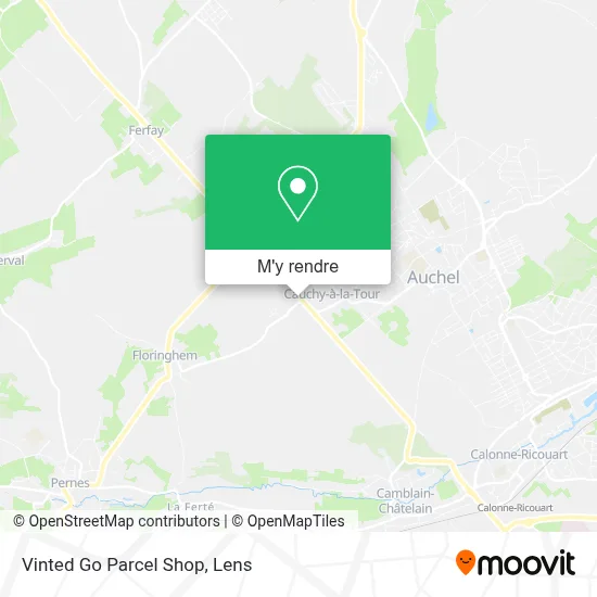 Vinted Go Parcel Shop plan