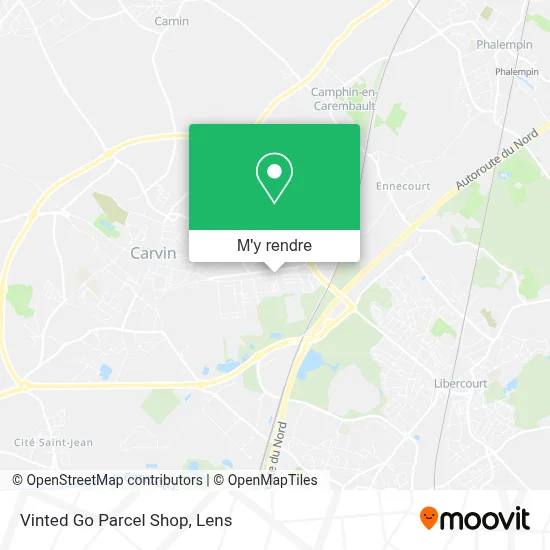Vinted Go Parcel Shop plan