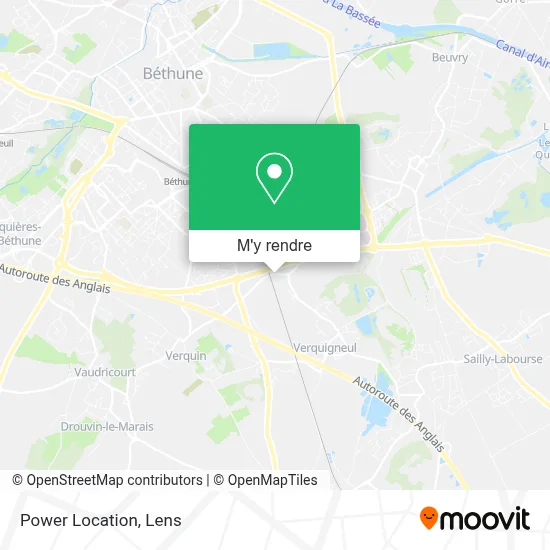 Power Location plan