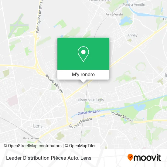 Leader Distribution Pièces Auto plan