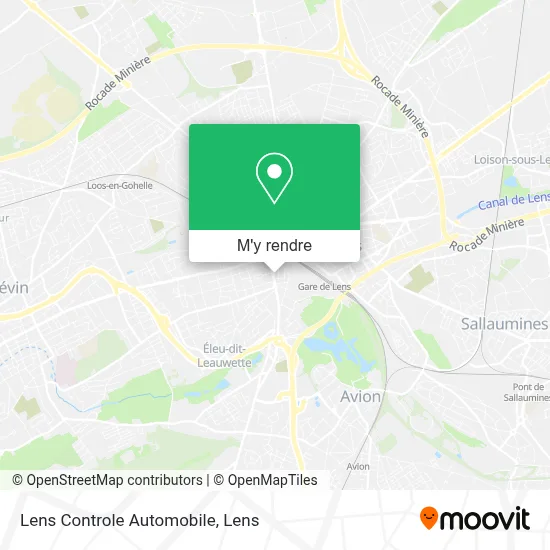 Lens Controle Automobile plan