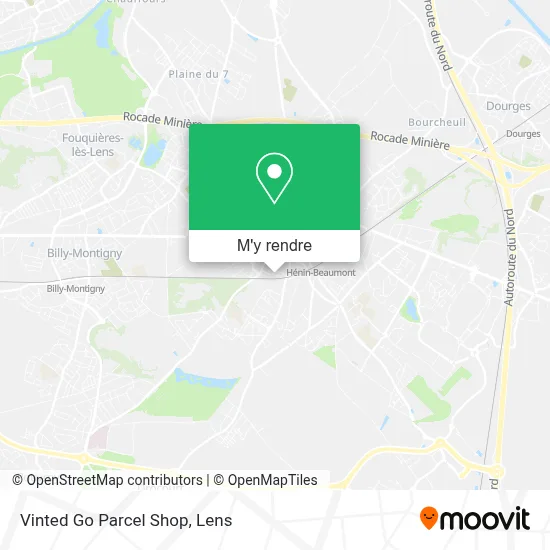 Vinted Go Parcel Shop plan