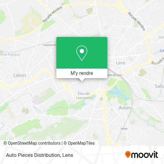 Auto Pieces Distribution plan