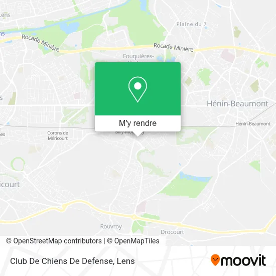 Club De Chiens De Defense plan