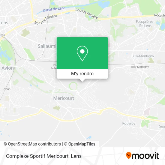 Complexe Sportif Mericourt plan