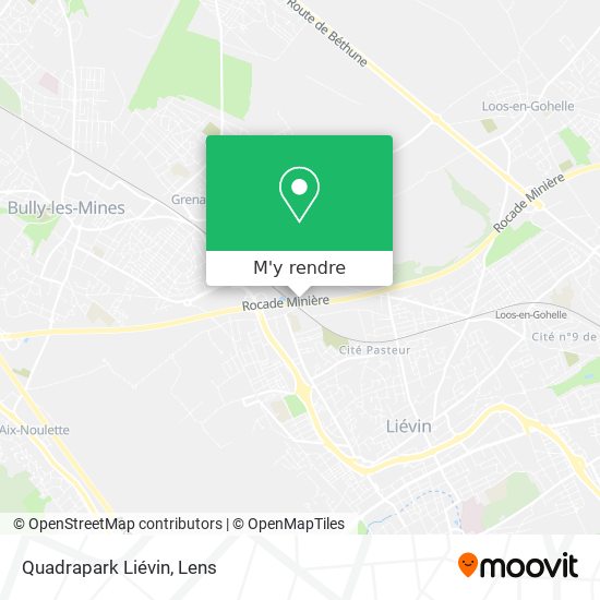 Quadrapark Liévin plan