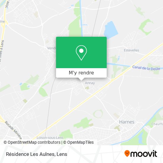 Résidence Les Aulnes plan