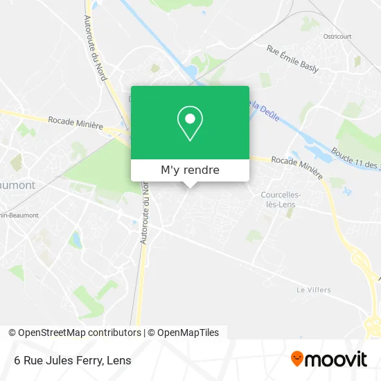 6 Rue Jules Ferry plan
